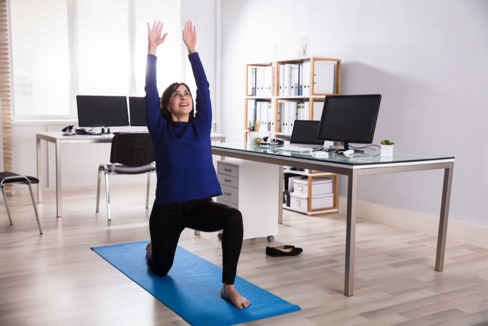 Možnosti aktívneho cvičenia v kancelárii