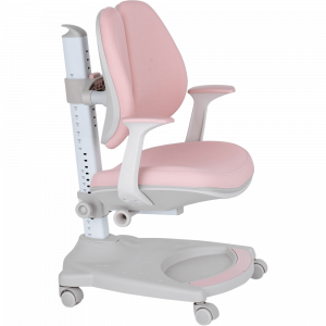 Ergonomická detská stolička ružová