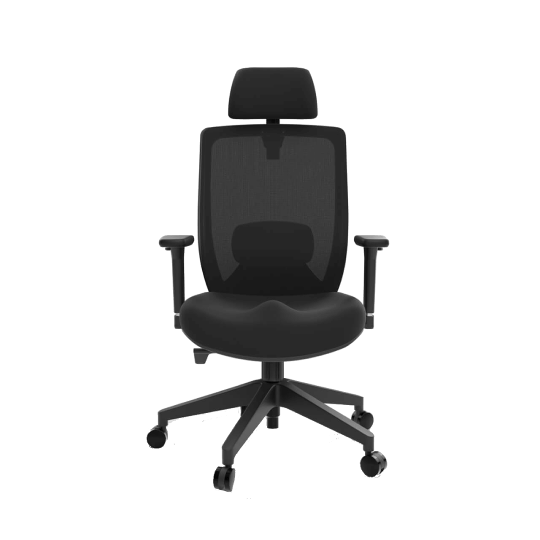 Liftor Space ergonomická kancelárska stolička, čierna