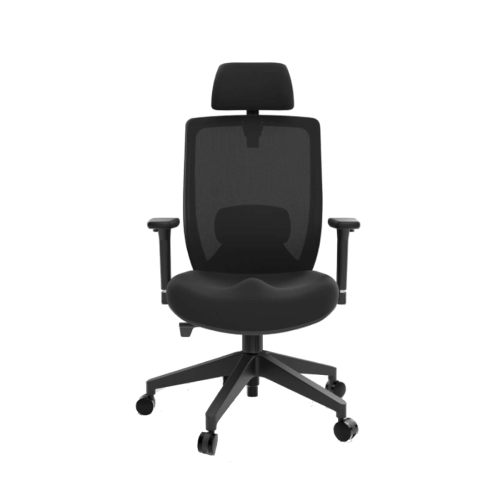 Liftor Space ergonomická kancelárska stolička, čierna