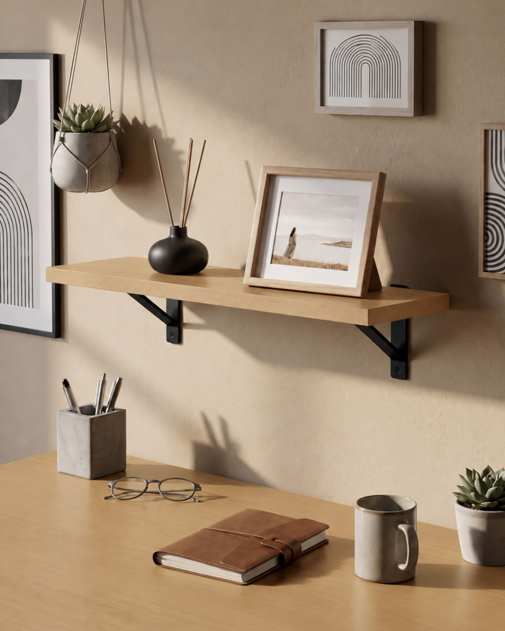 Liftor Shelf S1, čierna