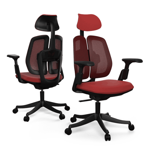 Liftor Active, červená (textil + sieťovina)