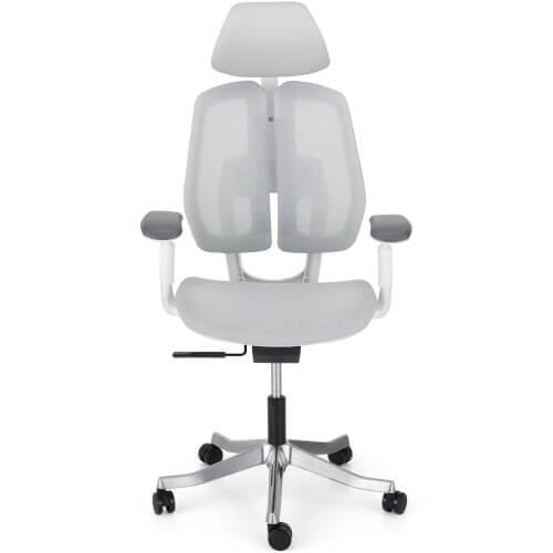 Ergonomická kancelárska stolička Liftor Active, svetlosivá (sieťovina)